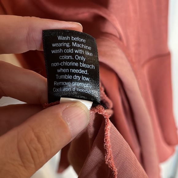 Simply Vera/ Vera Wang women’s copper colored dress size M - Picture 10 of 12